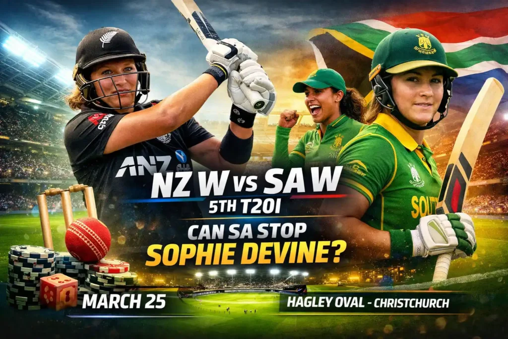 NZ W vs SA W 5th T20I