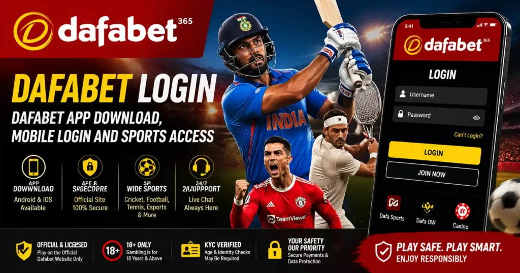 Dafabet Login Dafabet App Download, Mobile Login and Sports Access