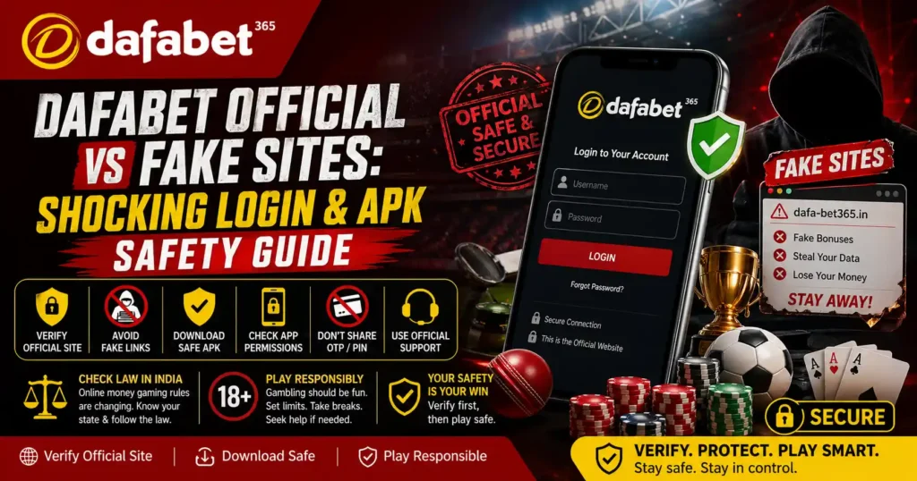 Dafabet Official vs Fake Sites Shocking Login & APK Safety Guide