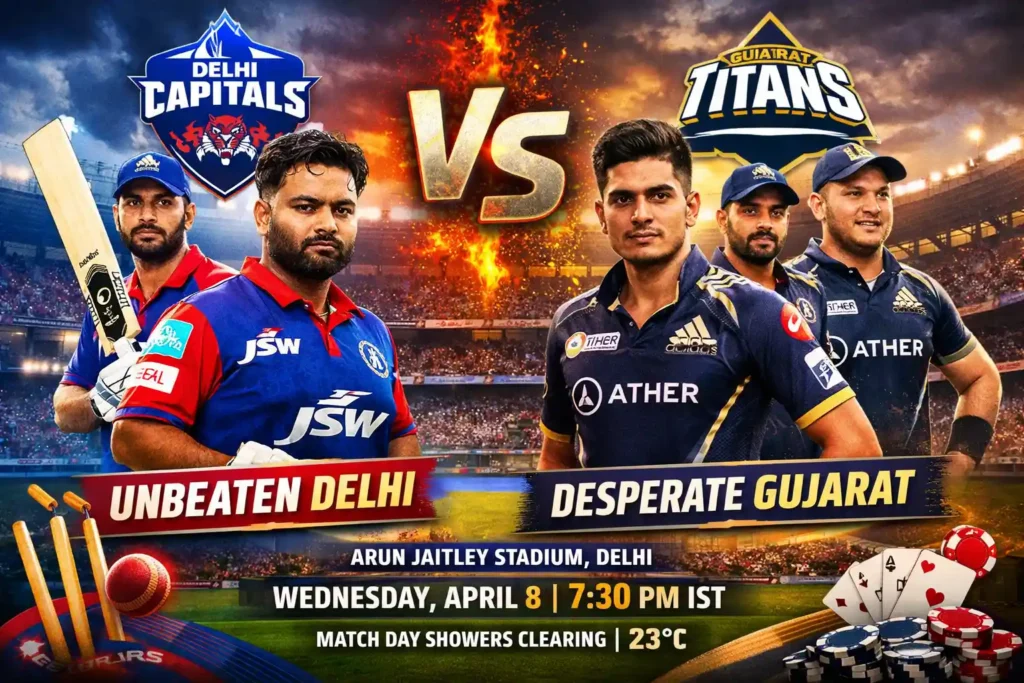 Delhi Capitals vs Gujarat Titans