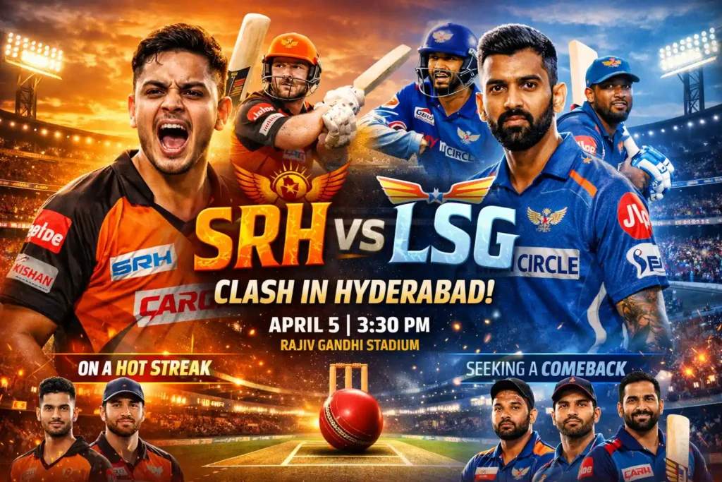 Sunrisers Hyderabad vs Lucknow Super Giants
